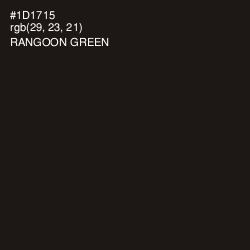 #1D1715 - Rangoon Green Color Image
